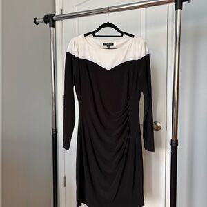 Ralph Lauren Black and White Dress